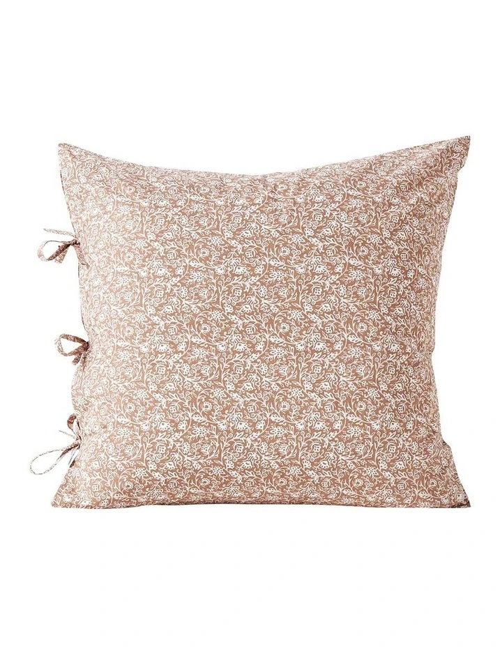 Varanasi European Pillowcase In Hazelnut 3 Varanasi European Pillowcase In Hazelnut