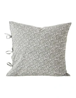 Jaipur European Pillowcase In Mist/Feather