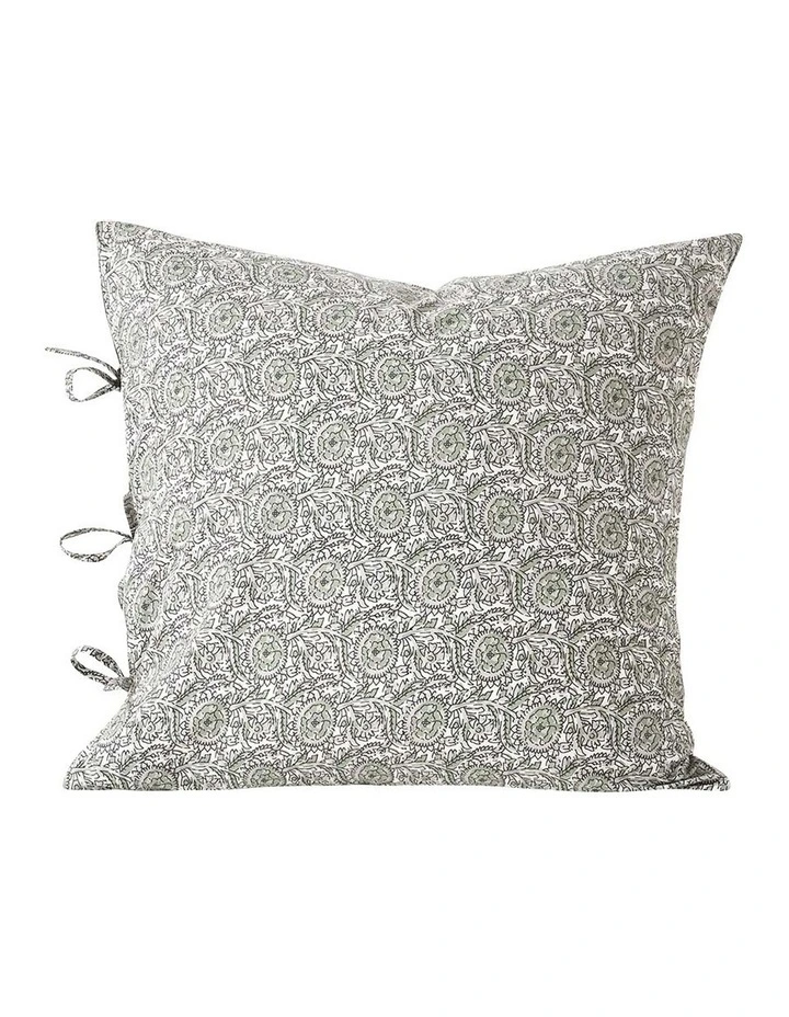 Jaipur European Pillowcase In Mist/Feather 3 Jaipur European Pillowcase In Mist/Feather