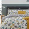 Catherine Lansfield Retro Circles Geo Duvet Cover And Pillowcase Set 1 Catherine Lansfield Retro Circles Geo Duvet Cover And Pillowcase Set -Furn Online 928 688s