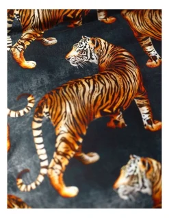 Alternative view of Tigress European Pillowcase In Grey