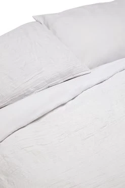 Next Supersoft Crinkle Textured Duvet Cover And Pillowcase Set -Furn Online 929830s4