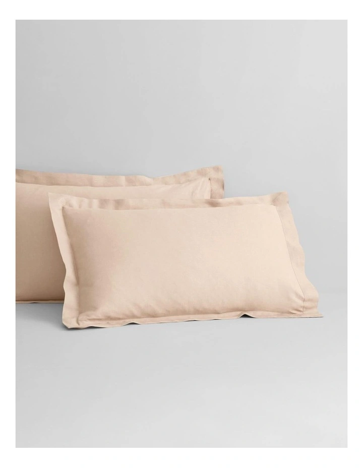 Abbotson Tailored Pillowcase Pair In Buff 3 Abbotson Tailored Pillowcase Pair In Buff
