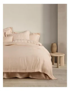 Alternative view of Abbotson Tailored Pillowcase Pair In Buff
