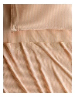 Alternative view of Reilly Stripe Pillowcase Pair In Marmalade