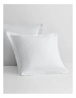 Colebrook Tailored European Pillowcase In White