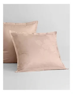 Sabal Tailored European Pillowcase In Rosewater
