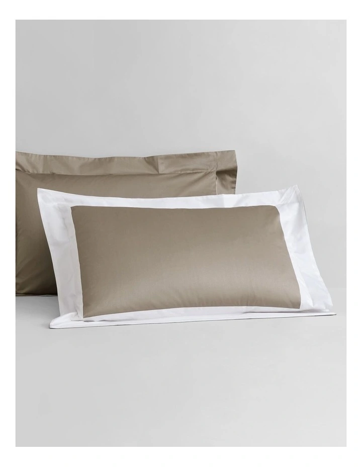 Estrel Lux Tailored Pillowcase In Dust 3 Estrel Lux Tailored Pillowcase In Dust