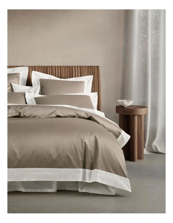 Estrel Lux Tailored Pillowcase In Dust 4 Estrel Lux Tailored Pillowcase In Dust - Image 2