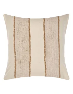 Linen House Calder European Pillowcase In Oatmeal
