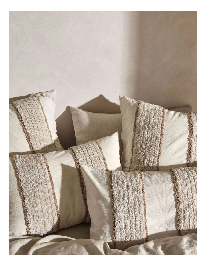 Linen House Calder Pillowcase In Oatmeal 4 Linen House Calder Pillowcase In Oatmeal - Image 2
