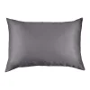 Pure Silk Pillowcase 100% Mulberry Silk Hypoallergenic In Charcoal -Furn Online 988484680 1 720x928