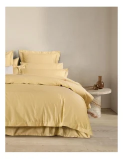 Alternative view of Belltana Tailored European Pillowcase In Soft Gold