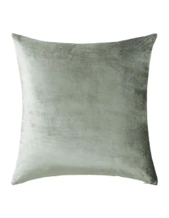 Braylon European Pillowcase In Green Smoke