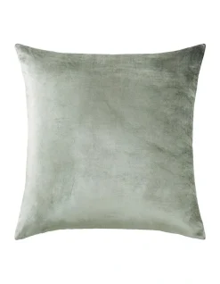 Alternative view of Braylon European Pillowcase In Green Smoke