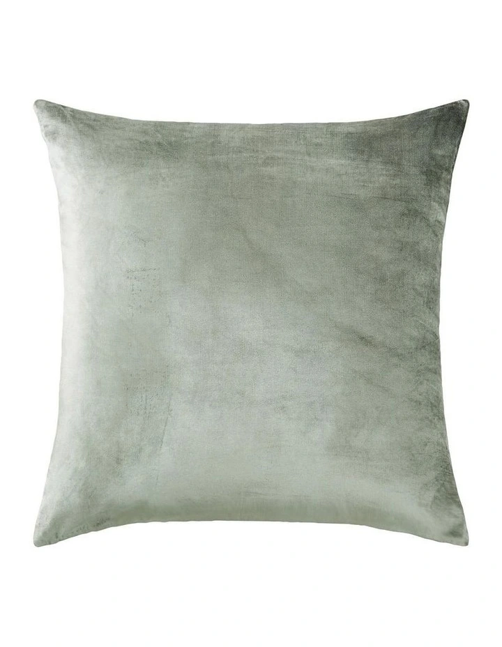 Braylon European Pillowcase In Green Smoke 4 Braylon European Pillowcase In Green Smoke - Image 2