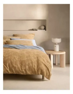 Alternative view of Drey Pillowcase Pair In Honey