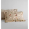 Henley Tailored Pillowcase Pair In Nutmeg