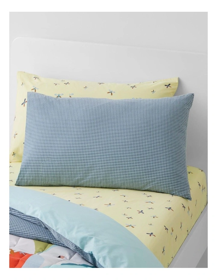 Kids Kiko Pillowcase In Bluebell 3 Kids Kiko Pillowcase In Bluebell