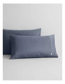 Millennia 1200tc Pillowcase Pair In Ink