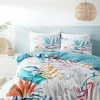 Pineapple Elephant Ayanna Tropical Floral Cotton Duvet Cover And Pillowcase Set 2 Pineapple Elephant Ayanna Tropical Floral Cotton Duvet Cover And Pillowcase Set -Furn Online A00029s