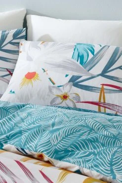 Pineapple Elephant Ayanna Tropical Floral Cotton Duvet Cover And Pillowcase Set 8 Pineapple Elephant Ayanna Tropical Floral Cotton Duvet Cover And Pillowcase Set -Furn Online A00029s3
