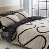 Catherine Lansfield Linear Curve Geometric Reversible Duvet Cover And Pillowcase Set -Furn Online A00065s