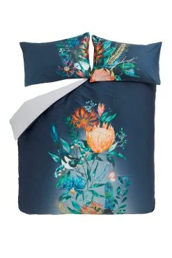 Voyage Curiosity Garden Duvet Cover And Pillowcase Set -Furn Online A05938s3