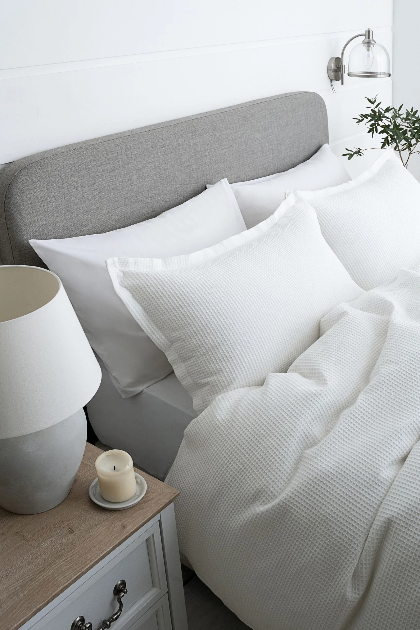 Next Waffle Duvet Cover And Pillowcase Set 6 Next Waffle Duvet Cover And Pillowcase Set - Image 4