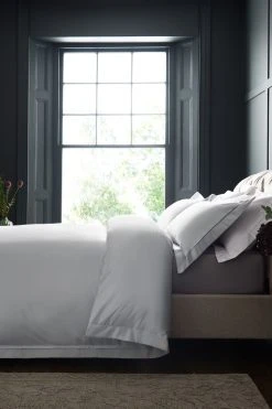 Next Collection Luxe 1000 Thread Count 100% Cotton Sateen Duvet Cover And Pillowcase Set