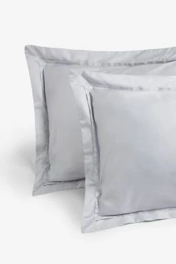 Next Collection Luxe 1000 Thread Count 100% Cotton Sateen Duvet Cover And Pillowcase Set -Furn Online A31646s4