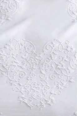 Next Heart Embossed Duvet Cover And Pillowcase Set -Furn Online A52 230s5