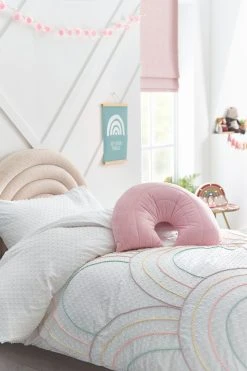 Next Kids Embroidered Rainbows Duvet Cover And Pillowcase Set