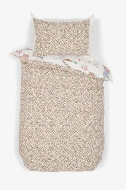 Next Kids 100% Cotton Floral Bunnies Woodland Duvet Cover And Pillowcase Set -Furn Online A65150s4
