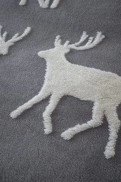 Catherine Lansfield Stag Cosy Sherpa Fleece Duvet Cover And Pillowcase Set 10 Catherine Lansfield Stag Cosy Sherpa Fleece Duvet Cover And Pillowcase Set -Furn Online A67212s4