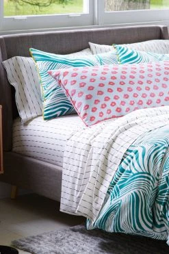 Novogratz Zebra Marble Cotton Duvet Cover And Pillowcase Set -Furn Online A73750s3