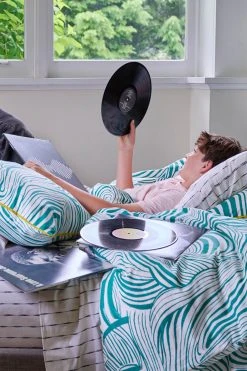 Novogratz Zebra Marble Cotton Duvet Cover And Pillowcase Set -Furn Online A73750s4