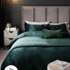 Next Velvet Fleece With Faux Fur Trim Duvet Cover And Pillowcase Set -Furn Online A85 132s