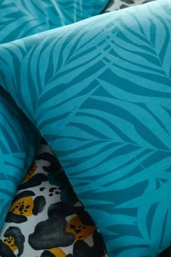 Furn. Ayanna Leopard Reversible Duvet Cover And Pillowcase Set -Furn Online A92674s3