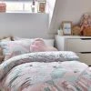 Next Rainbow Patchwork Design With Poms 100% Cotton Duvet Cover And Pillowcase Set 1 Next Rainbow Patchwork Design With Poms 100% Cotton Duvet Cover And Pillowcase Set -Furn Online C21 694s