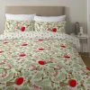 Copenhagen Home Christmas Robins Duvet Cover And Pillowcase Set 2 Copenhagen Home Christmas Robins Duvet Cover And Pillowcase Set -Furn Online C32540s