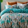 Pineapple Elephant Carnival Animals Cotton Duvet Cover And Pillowcase Set -Furn Online C41660s