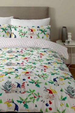 Copenhagen Home Christmas Gonks Duvet Cover And Pillowcase Set -Furn Online C58334s2