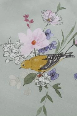 Catherine Lansfield Songbird Reversible Duvet Cover And Pillowcase Set -Furn Online C62125s4