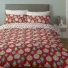 Copenhagen Home Christmas Baubles Duvet Cover And Pillowcase Set