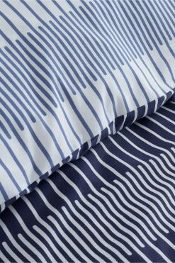 Catherine Lansfield Lines Reversible Duvet Cover And Pillowcase Set 8 Catherine Lansfield Lines Reversible Duvet Cover And Pillowcase Set -Furn Online C81082s3