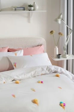 Next Pom Ice Cream Duvet Cover And Pillowcase Set -Furn Online C85 473s3