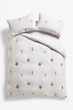 Next Pom Ice Cream Duvet Cover And Pillowcase Set -Furn Online C85 473s5