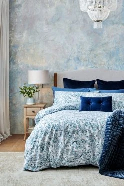 Next Paisley 100% Cotton Duvet Cover And Pillowcase Set