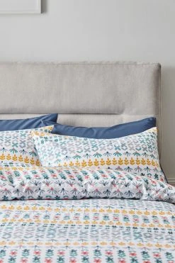 Next 2 Pack Geometric Duvet Cover And Pillowcase Set -Furn Online D14 653s6
